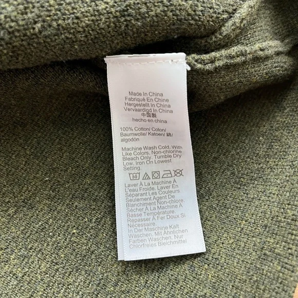 J.Crew Green Knit Blazer Jacket Women’s Small 100% Cotton One Button Pockets - Picture 9 of 9